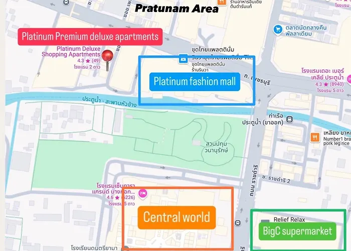 Platinum Deluxe Shopping Хостел *
